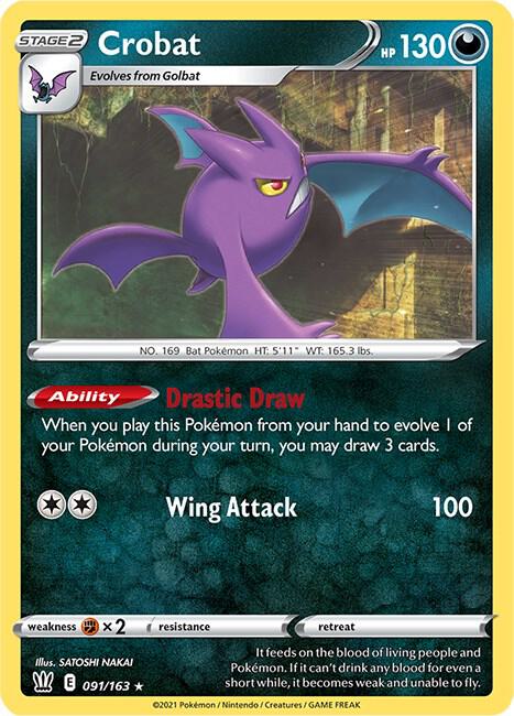 Crobat 091 163 091/163 (Deck Exclusives)  | Good Games Adelaide SA