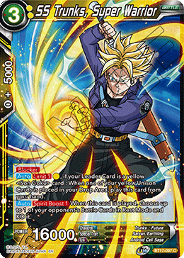 SS Trunks, Super Warrior (BT17-097) [Ultimate Squad] | Good Games Adelaide SA