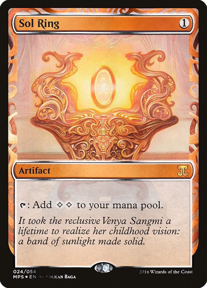 Sol Ring 24 (Masterpiece Series: Kaladesh Inventions)  - Foil | Good Games Adelaide SA