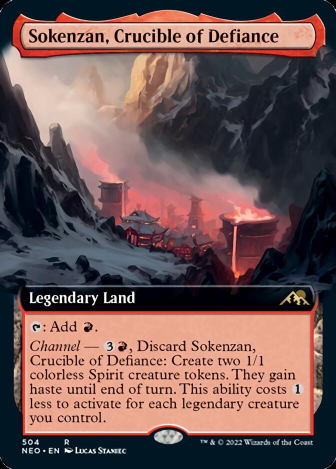 Sokenzan, Crucible of Defiance (Extended) [Kamigawa: Neon Dynasty] | Good Games Adelaide SA