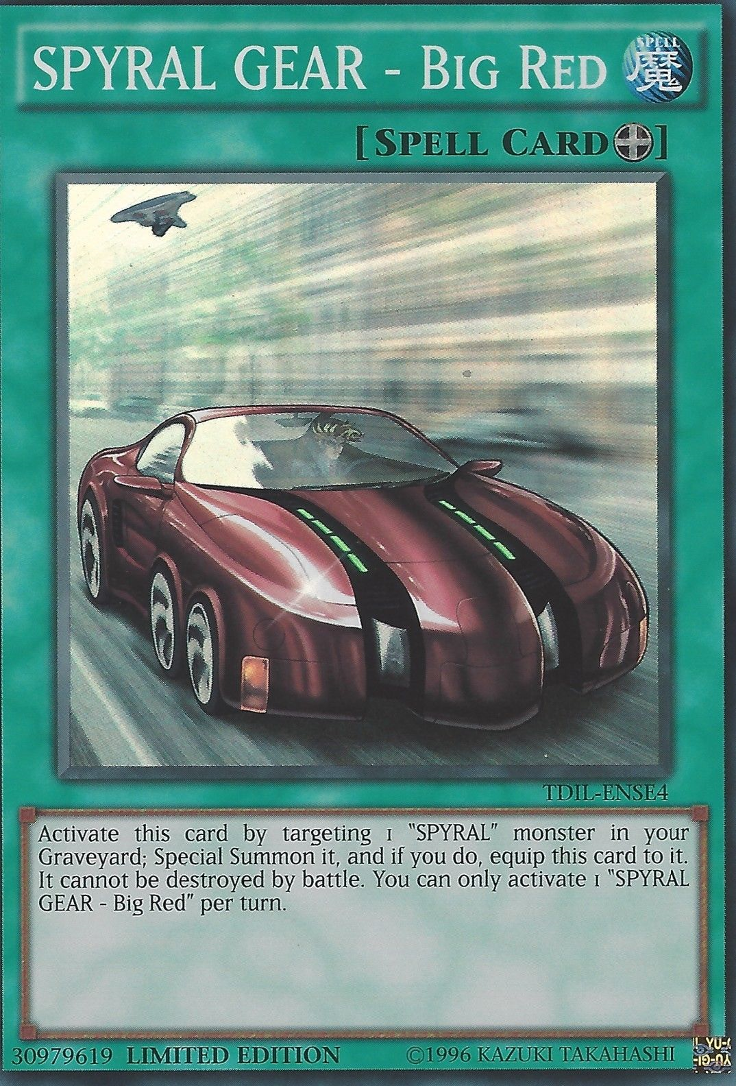 SPYRAL GEAR - Big Red [TDIL-ENSE4] Super Rare | Good Games Adelaide SA