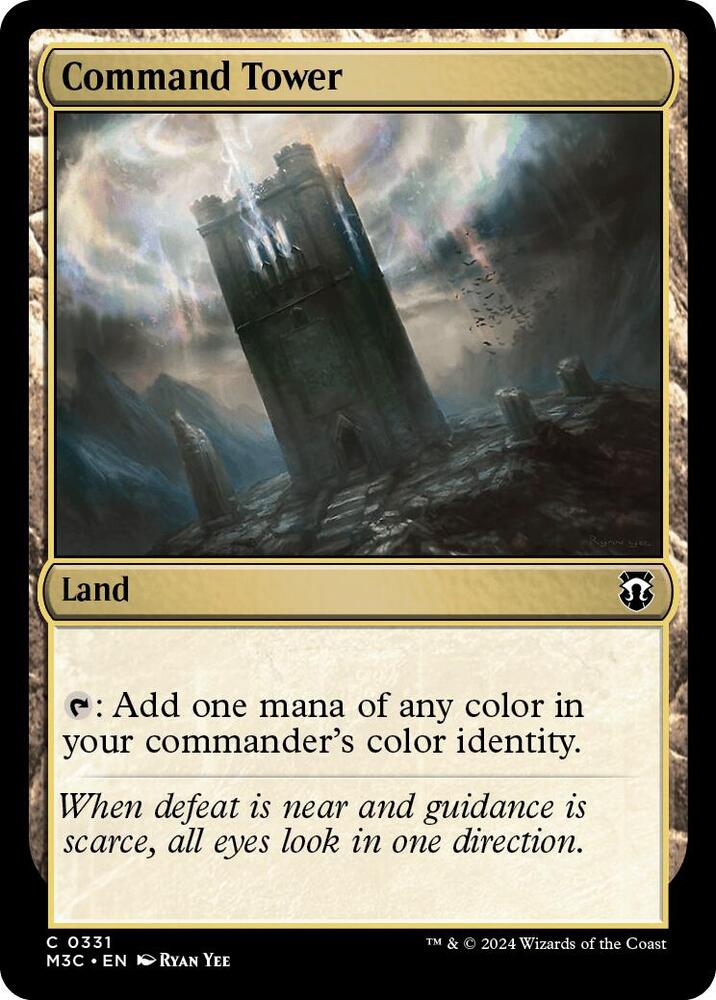 Command Tower 331/411 (Commander: Modern Horizons 3)  - Ripple Foil | Good Games Adelaide SA