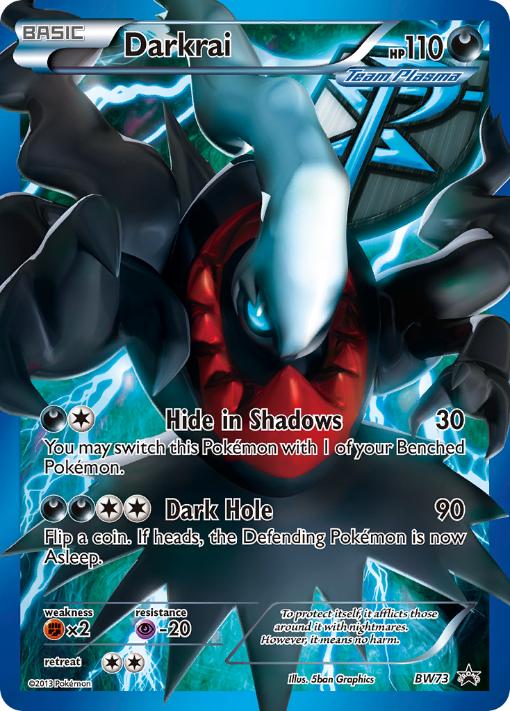 Darkrai (BW73) [Black & White: Black Star Promos] | Good Games Adelaide SA