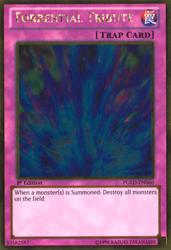Torrential Tribute [PGLD-EN060] Gold Rare | Good Games Adelaide SA