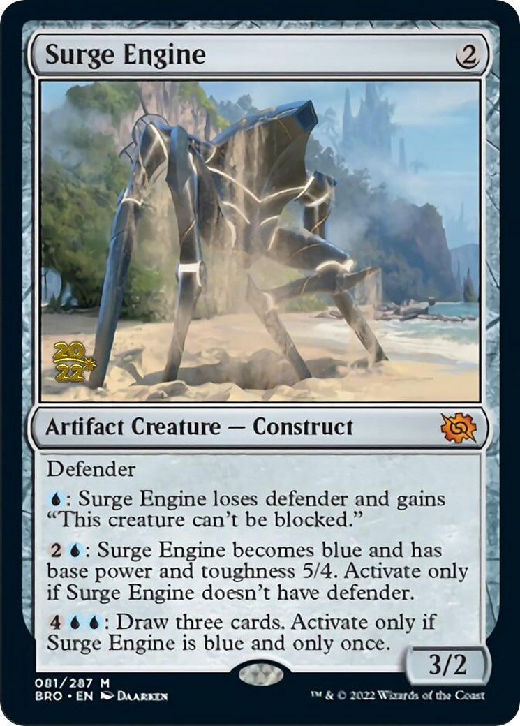 Surge Engine [The Brothers' War: Prerelease Promos] | Good Games Adelaide SA