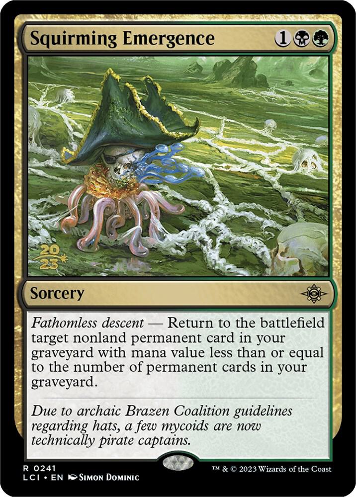 Squirming Emergence 241 (Prerelease Cards)  - Foil | Good Games Adelaide SA