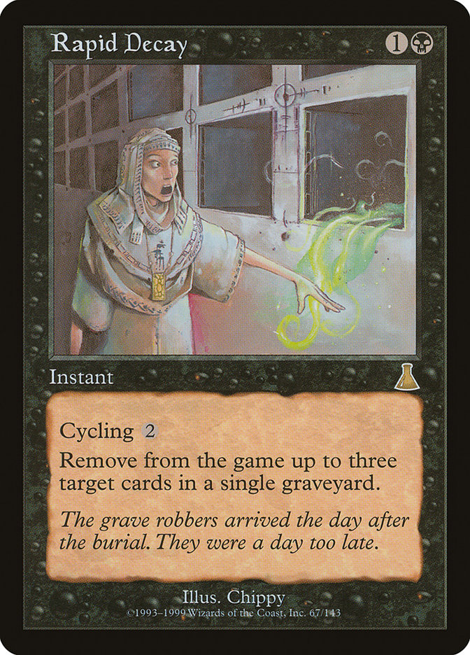 Rapid Decay 67 (Urza's Destiny)  | Good Games Adelaide SA