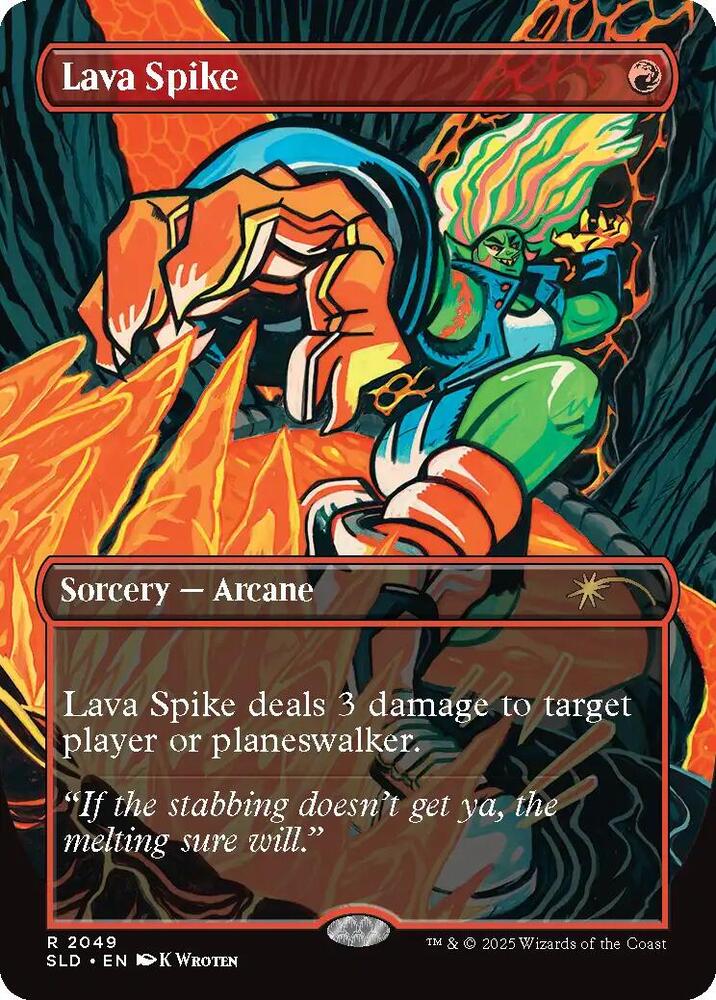 Lava Spike 2049 2049 (Secret Lair Drop Series)  | Good Games Adelaide SA