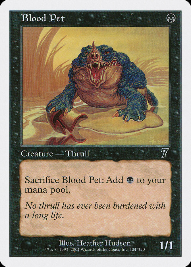 Blood Pet 121 (7th Edition)  | Good Games Adelaide SA
