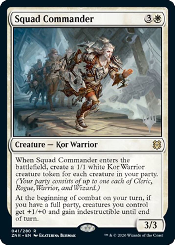 Squad Commander 41 (Promo Pack: Zendikar Rising)  | Good Games Adelaide SA