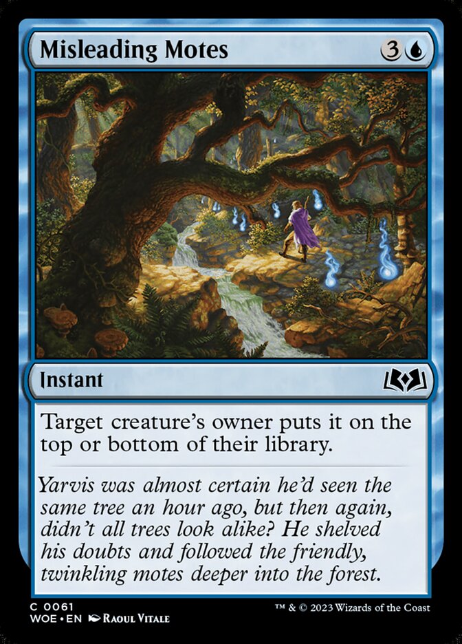 Misleading Motes 61 (Wilds of Eldraine)  - Foil | Good Games Adelaide SA
