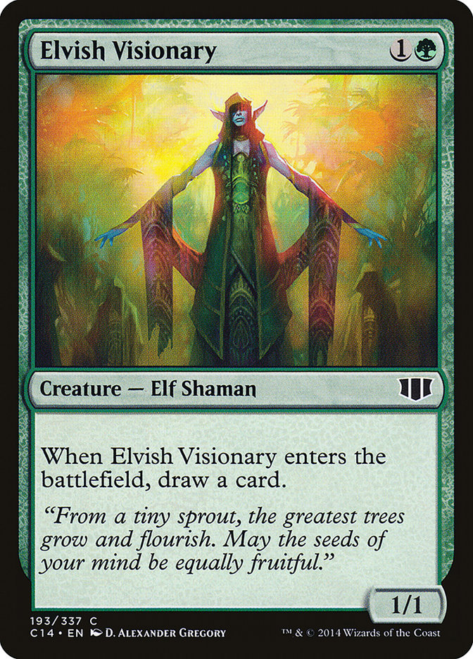 Elvish Visionary [Commander 2014] | Good Games Adelaide SA