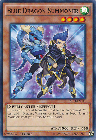 Blue Dragon Summoner [YS14-EN017] Common | Good Games Adelaide SA