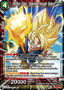 SS Son Goku, Soaring Through Space (BT17-006) [Ultimate Squad] | Good Games Adelaide SA