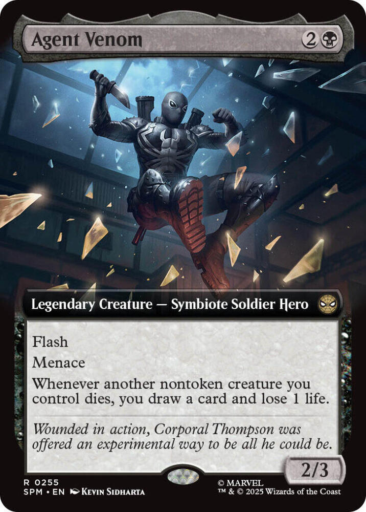Agent Venom 255 (Marvel's Spider-Man)  - Extended Art  | Good Games Adelaide SA