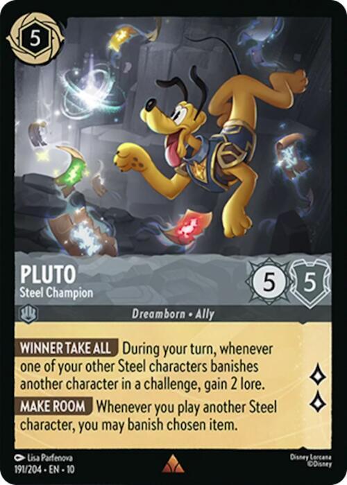 Pluto Steel Champion 191/204 (Whispers in the Well)  | Good Games Adelaide SA