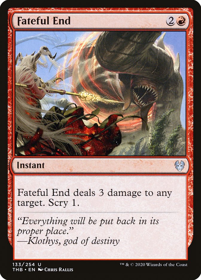 Fateful End 133 (Theros Beyond Death)  | Good Games Adelaide SA