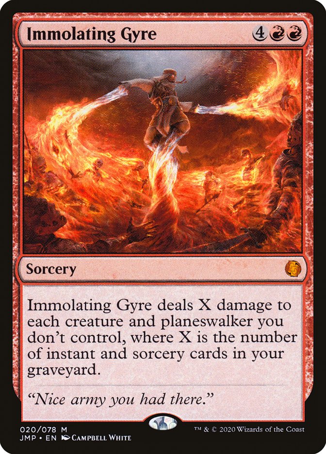 Immolating Gyre [Jumpstart] | Good Games Adelaide SA