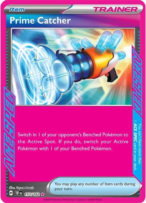 Prime Catcher 157/162 (SV05: Temporal Forces)  - Holofoil | Good Games Adelaide SA