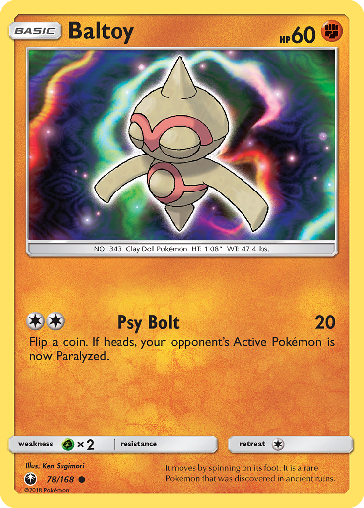Baltoy (78/168) [Sun & Moon: Celestial Storm] | Good Games Adelaide SA