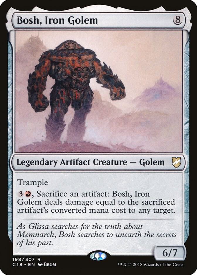 Bosh, Iron Golem 198 (Commander 2018)  | Good Games Adelaide SA