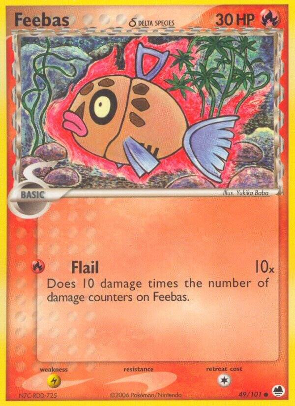 Feebas Delta Species 49/101 (Dragon Frontiers)  | Good Games Adelaide SA
