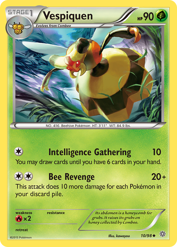 Vespiquen (10/98) [XY: Ancient Origins] | Good Games Adelaide SA