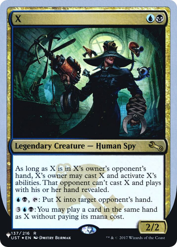 X 137/216 (The List Reprints)  - Foil | Good Games Adelaide SA