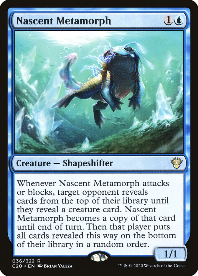 Nascent Metamorph [Commander 2020] | Good Games Adelaide SA