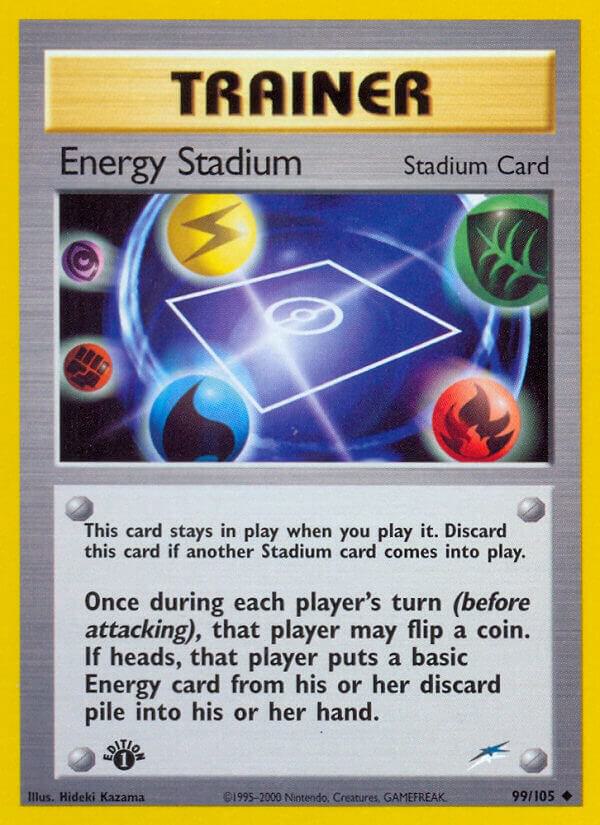 Energy Stadium 099/105 (Neo Destiny)  - 1st Edition | Good Games Adelaide SA