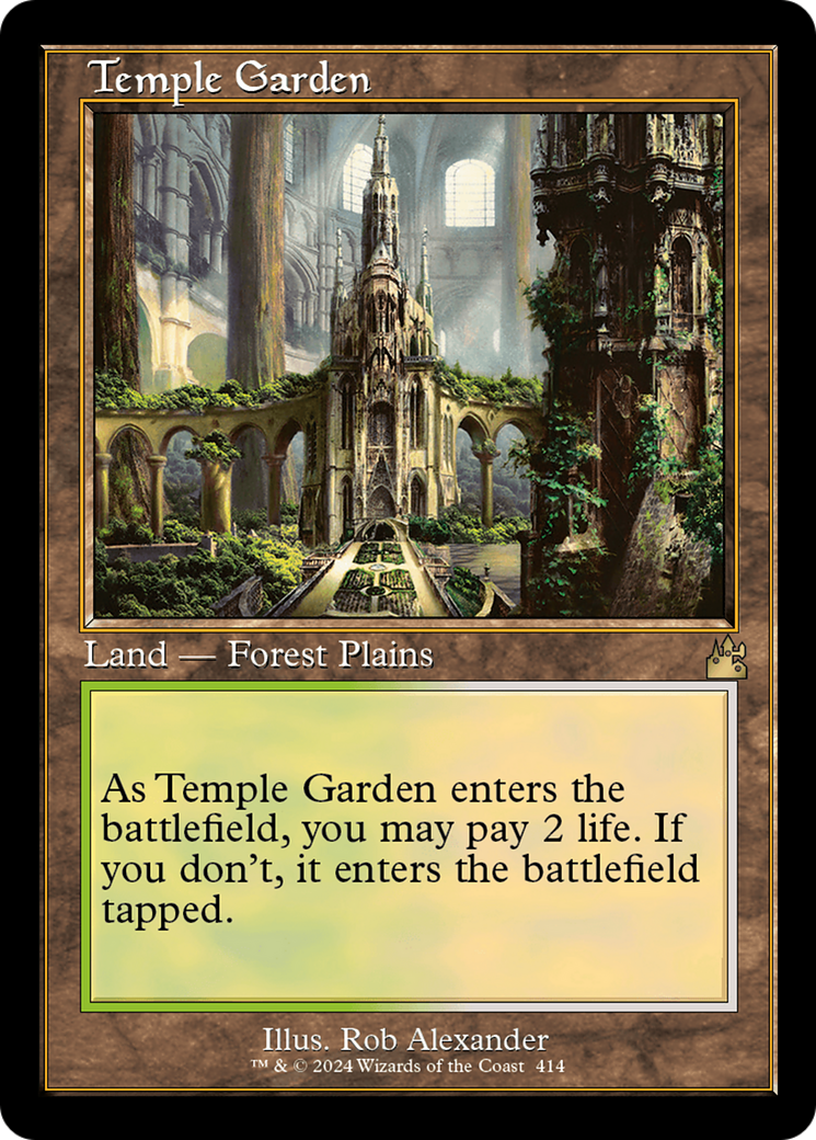 Temple Garden (Retro) [Ravnica Remastered] | Good Games Adelaide SA