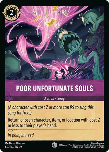 Poor Unfortunate Souls 61/204 (Fabled)  - Cold Foil | Good Games Adelaide SA