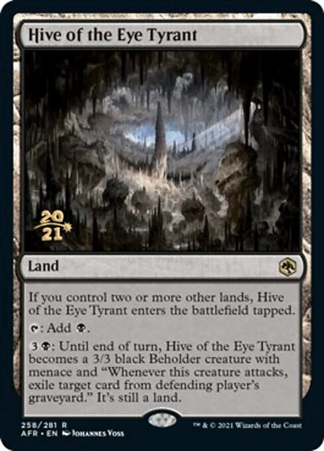 Hive of the Eye Tyrant 258 (Prerelease Cards)  - Foil | Good Games Adelaide SA