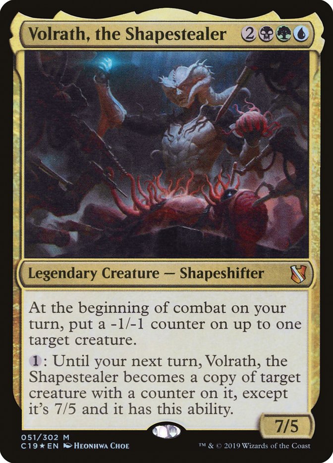 Volrath, the Shapestealer 51 (Commander 2019)  - Foil | Good Games Adelaide SA