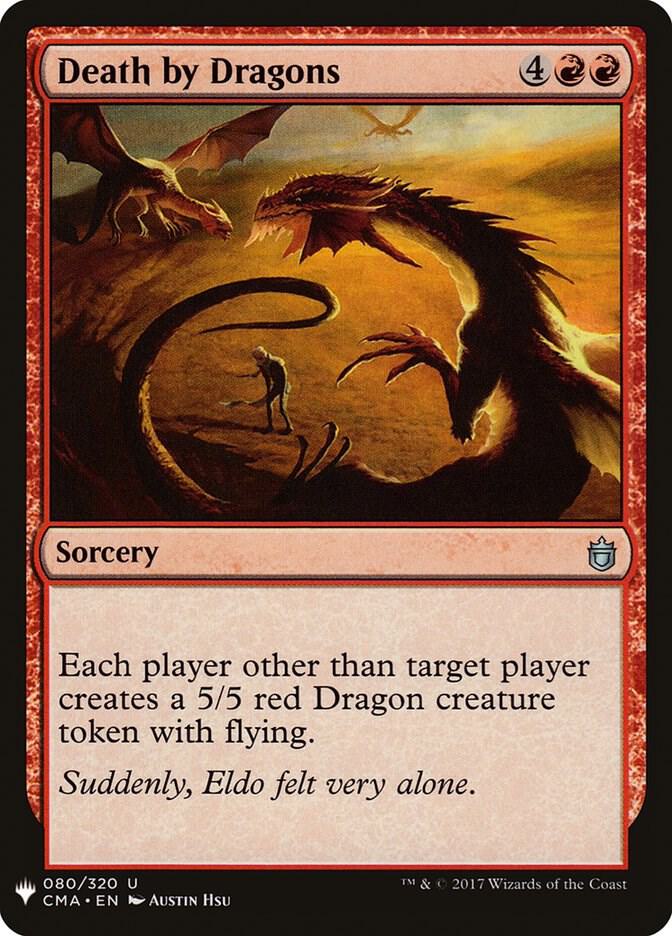 Death by Dragons 80 (The List Reprints)  | Good Games Adelaide SA
