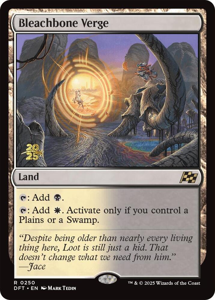 Bleachbone Verge 250 (Prerelease Cards)  - Foil | Good Games Adelaide SA