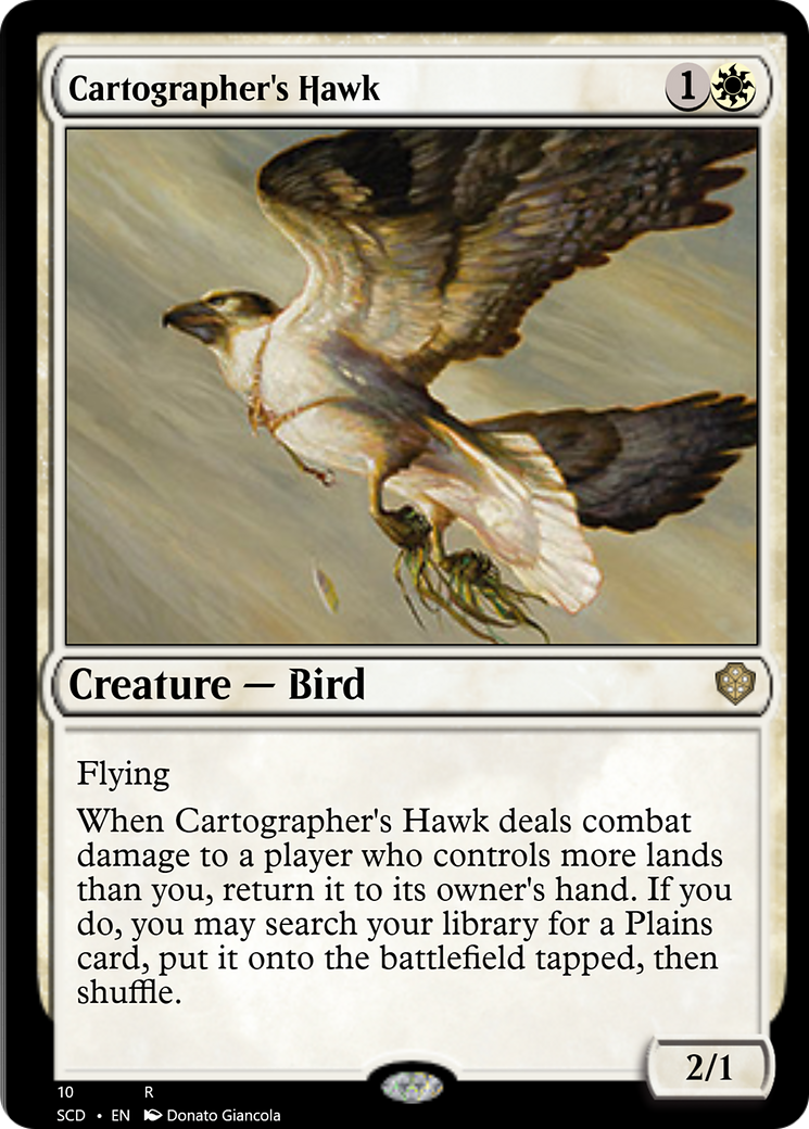 Cartographer's Hawk [Starter Commander Decks] | Good Games Adelaide SA