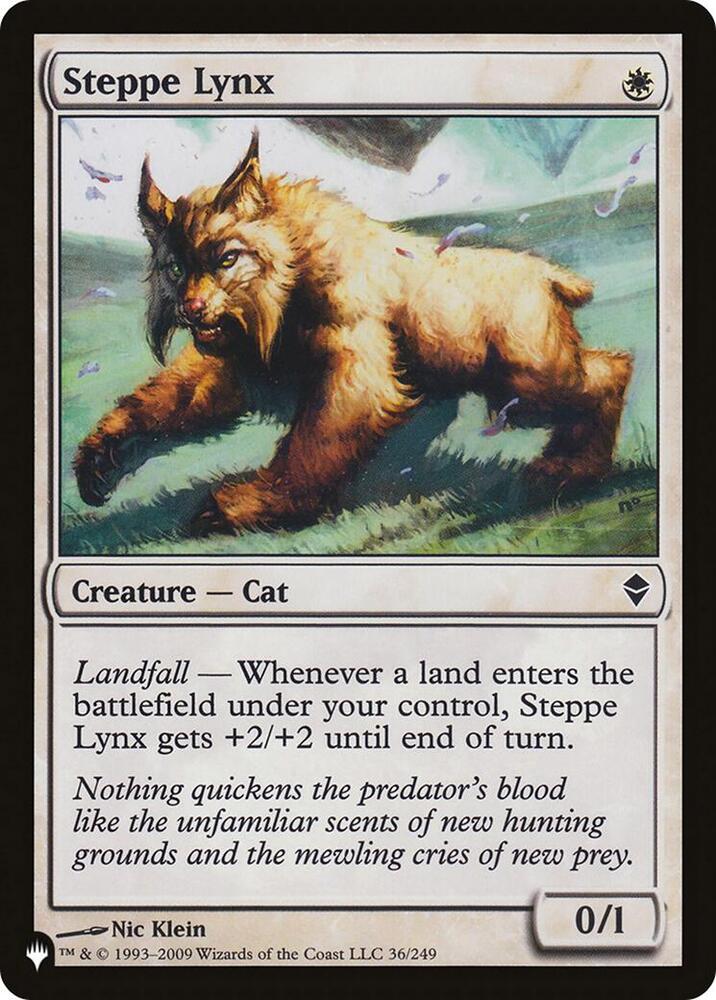Steppe Lynx 36/249 (The List Reprints)  | Good Games Adelaide SA