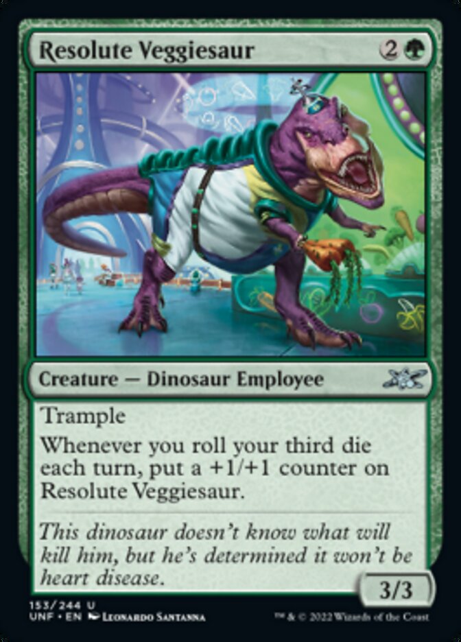 Resolute Veggiesaur [Unfinity] | Good Games Adelaide SA