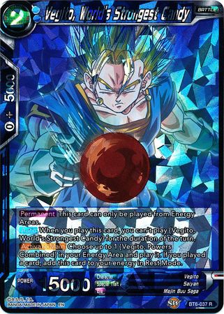 Vegito, World's Strongest Candy [BT6-037] | Good Games Adelaide SA