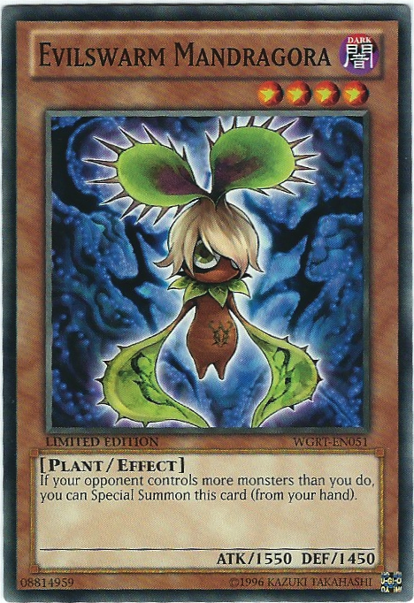 Evilswarm Mandragora [WGRT-EN051] Common | Good Games Adelaide SA