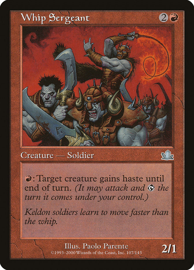 Whip Sergeant [Prophecy] | Good Games Adelaide SA