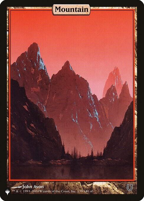 Mountain UNH 453/140 (The List Reprints)  | Good Games Adelaide SA