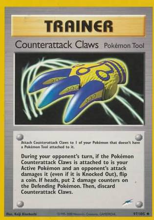 Counterattack Claws (97/105) [Neo Destiny Unlimited] | Good Games Adelaide SA