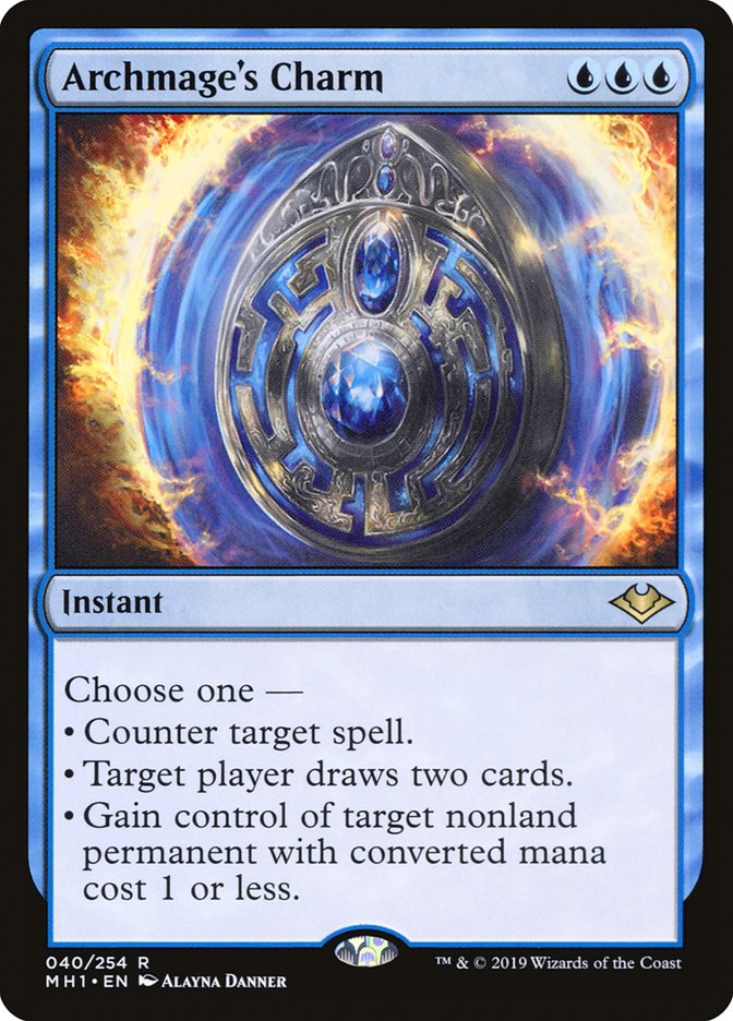 Archmage's Charm 40 (Modern Horizons)  - Foil | Good Games Adelaide SA