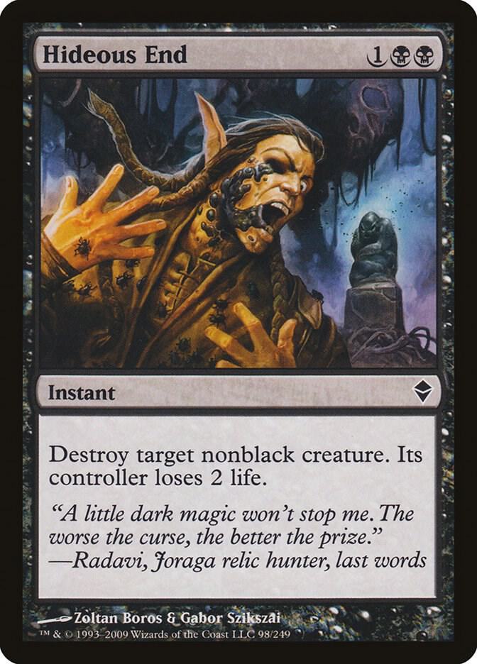 Hideous End 98 (Zendikar)  | Good Games Adelaide SA