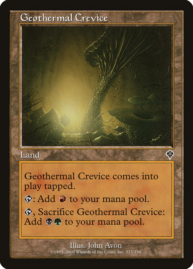 Geothermal Crevice 323 (Invasion)  | Good Games Adelaide SA
