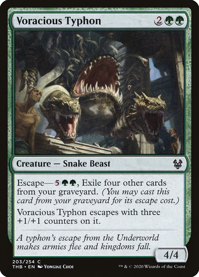 Voracious Typhon [Theros Beyond Death] | Good Games Adelaide SA