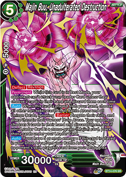 Majin Buu, Unadulterated Destruction (BT14-076) [Cross Spirits] | Good Games Adelaide SA