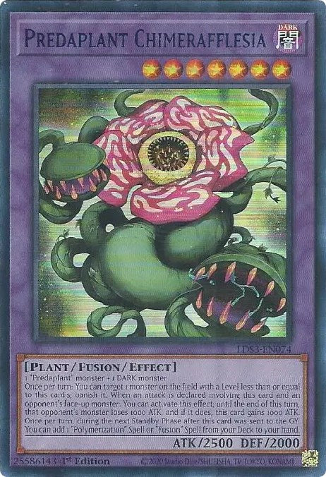 Predaplant Chimerafflesia (Blue) [LDS3-EN074] Ultra Rare | Good Games Adelaide SA